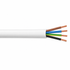 0.5mm² 4-Core White Cabtyre Cable - 5m