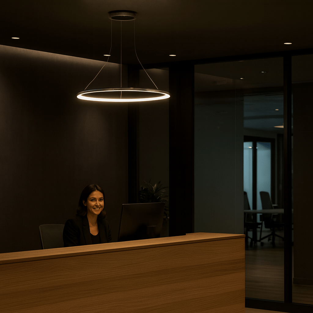 Anelli 1 Chrome LED Ring Pendant (Spazio)