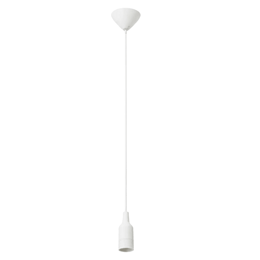 White PVC & Silicon Pendant Light