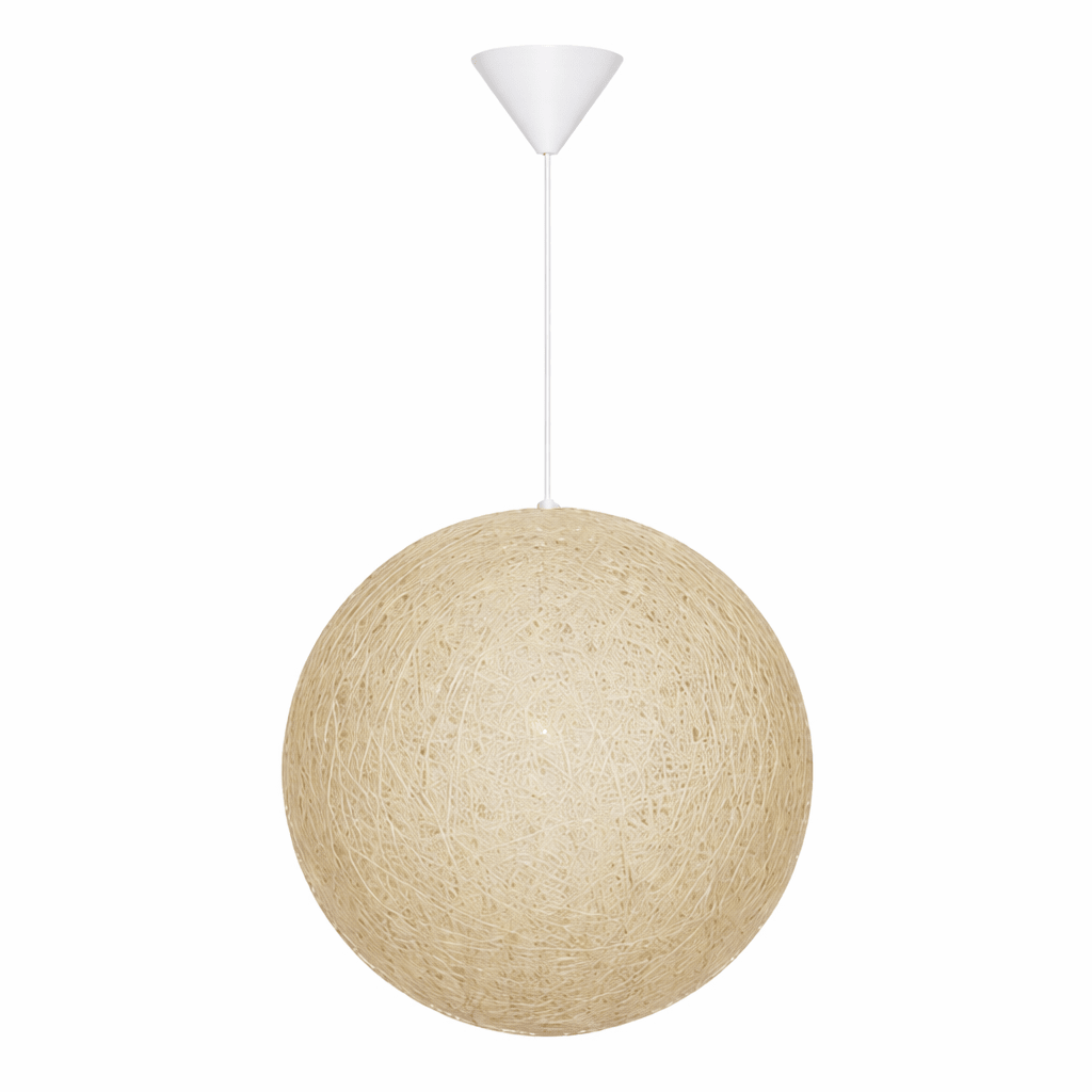 Natural Twine Cover Pendant 500mm