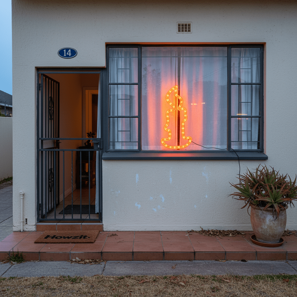LED Christmas Lights - Orange Candle