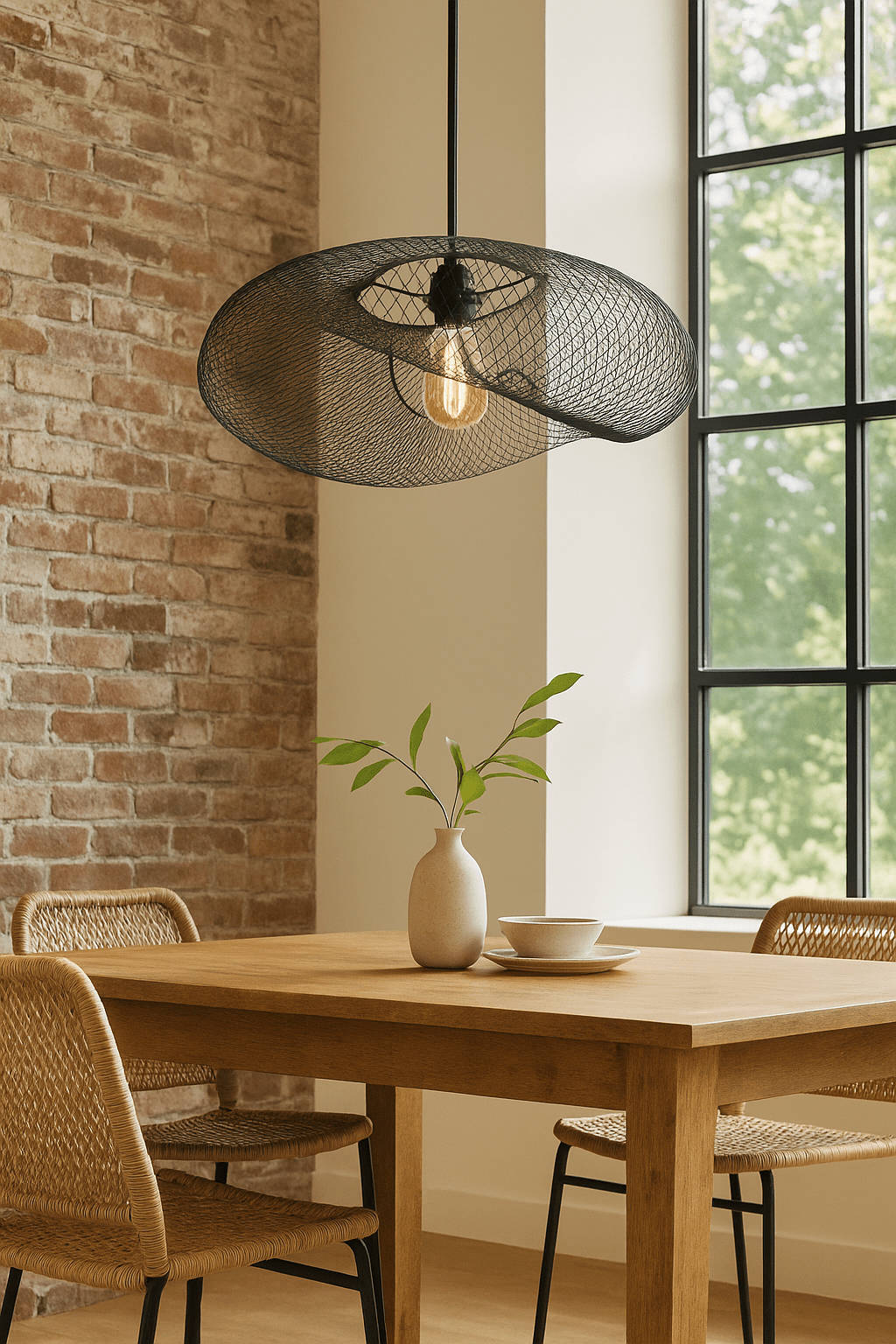 Sculpt 610 Black Metal Pendant Light