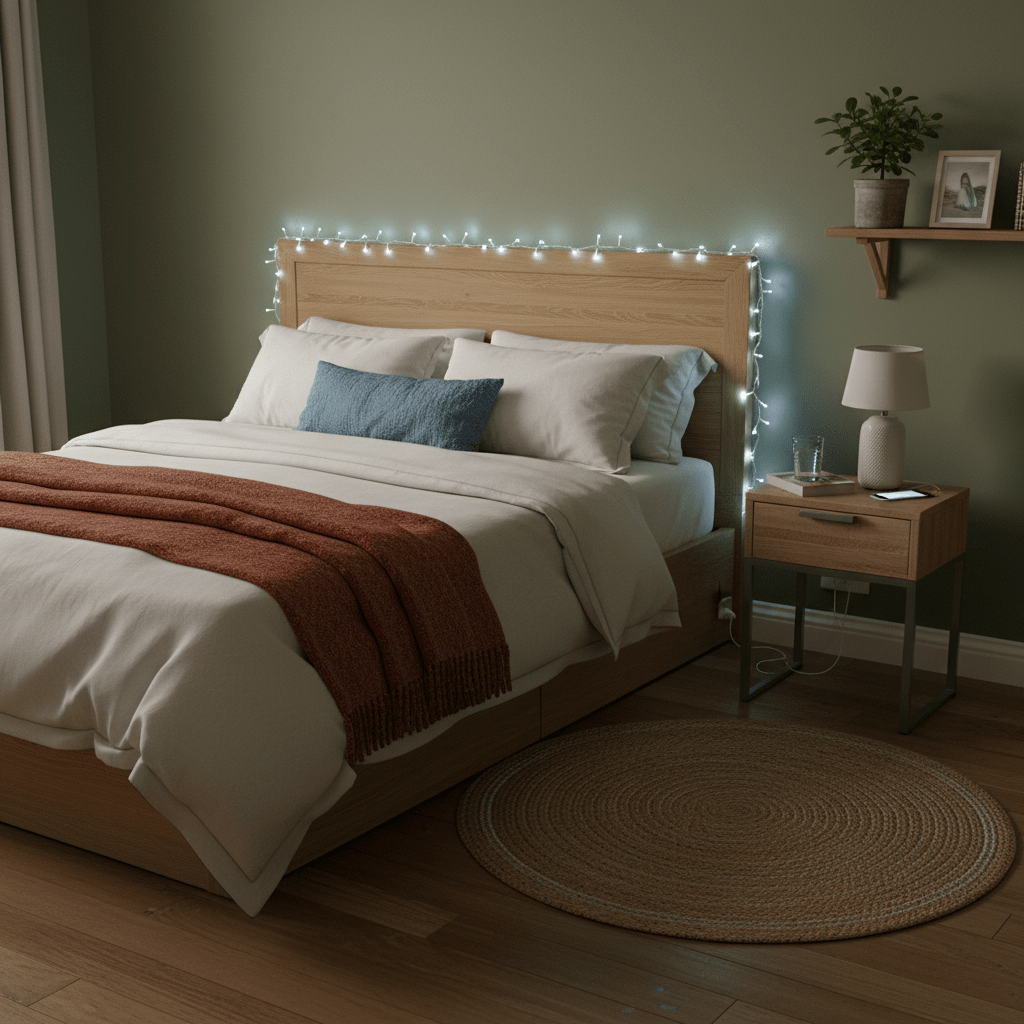 LED Fairy Lights - 12 Meter / White Cable / Connectable