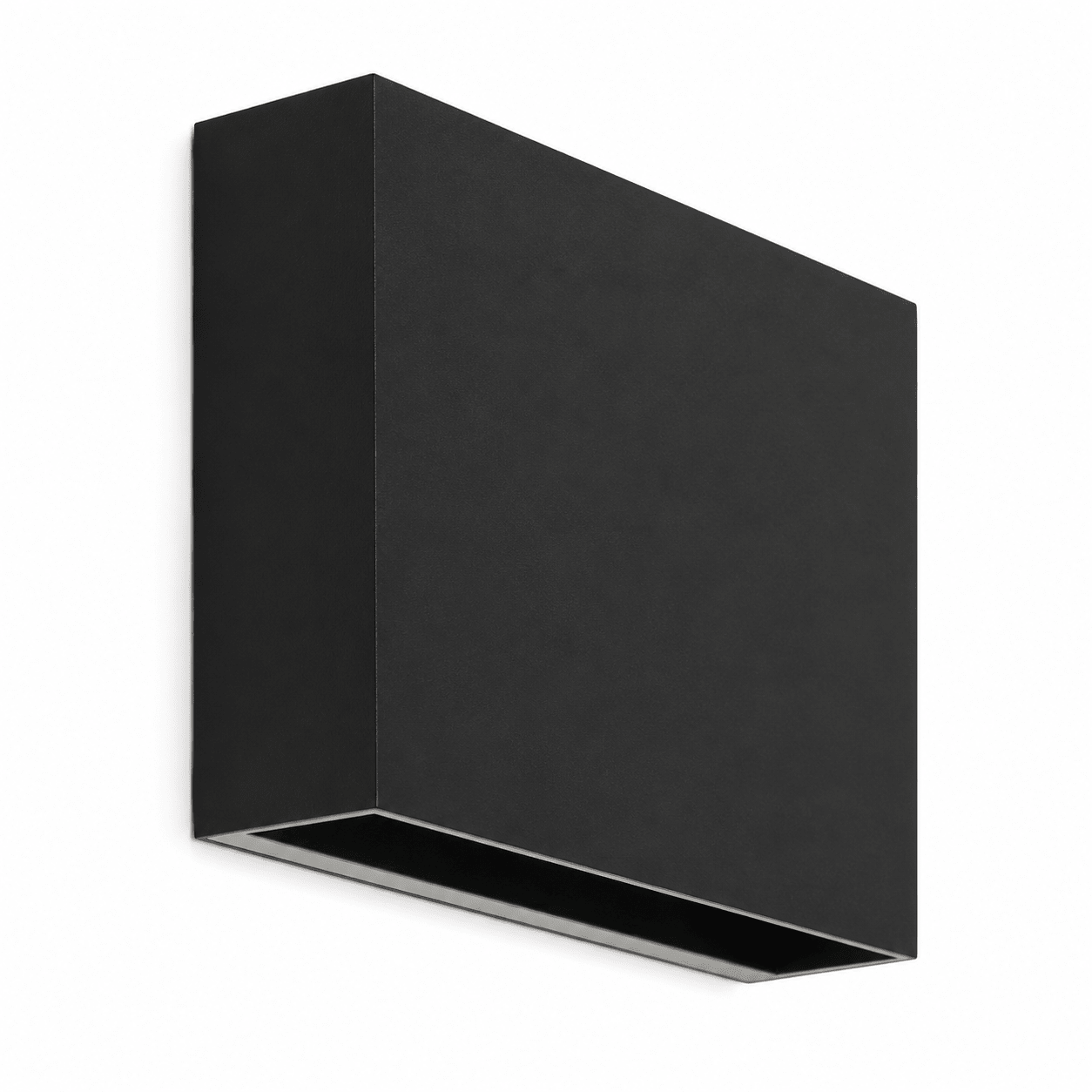 Capri 2 Light LED Wall Light – Black (3000K, IP65 Coastal)