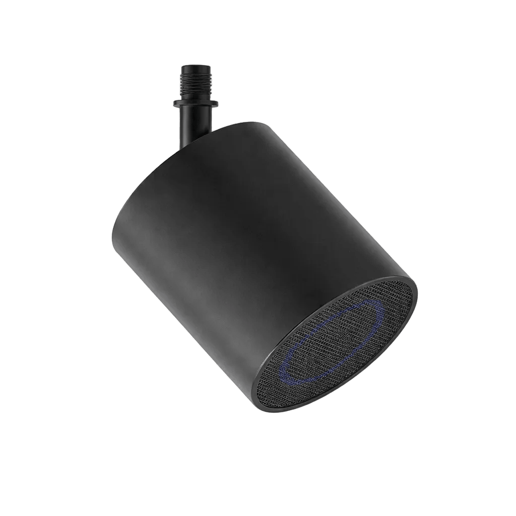 Black LED Bluetooth Speaker Track Light - 48V