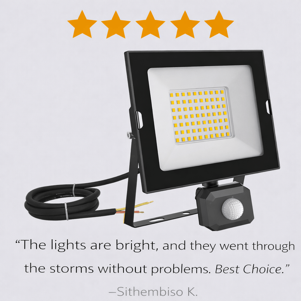 Alternative lighting angle of Estate Lighting Kimberley — Karoo climate lighting fixture example in Hadison Park