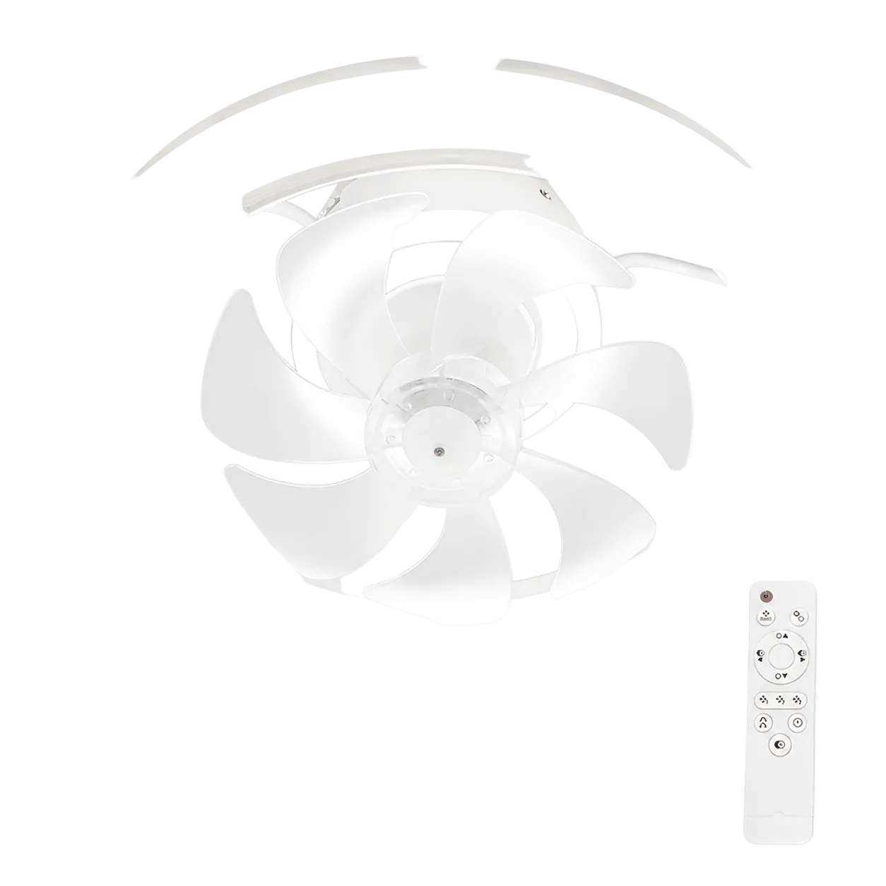 Caledon Flush Mount LED Ceiling Fan