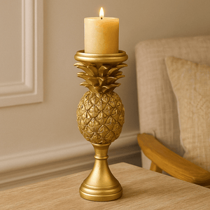 Candle Stick - Gold Pineapple - Future Decor