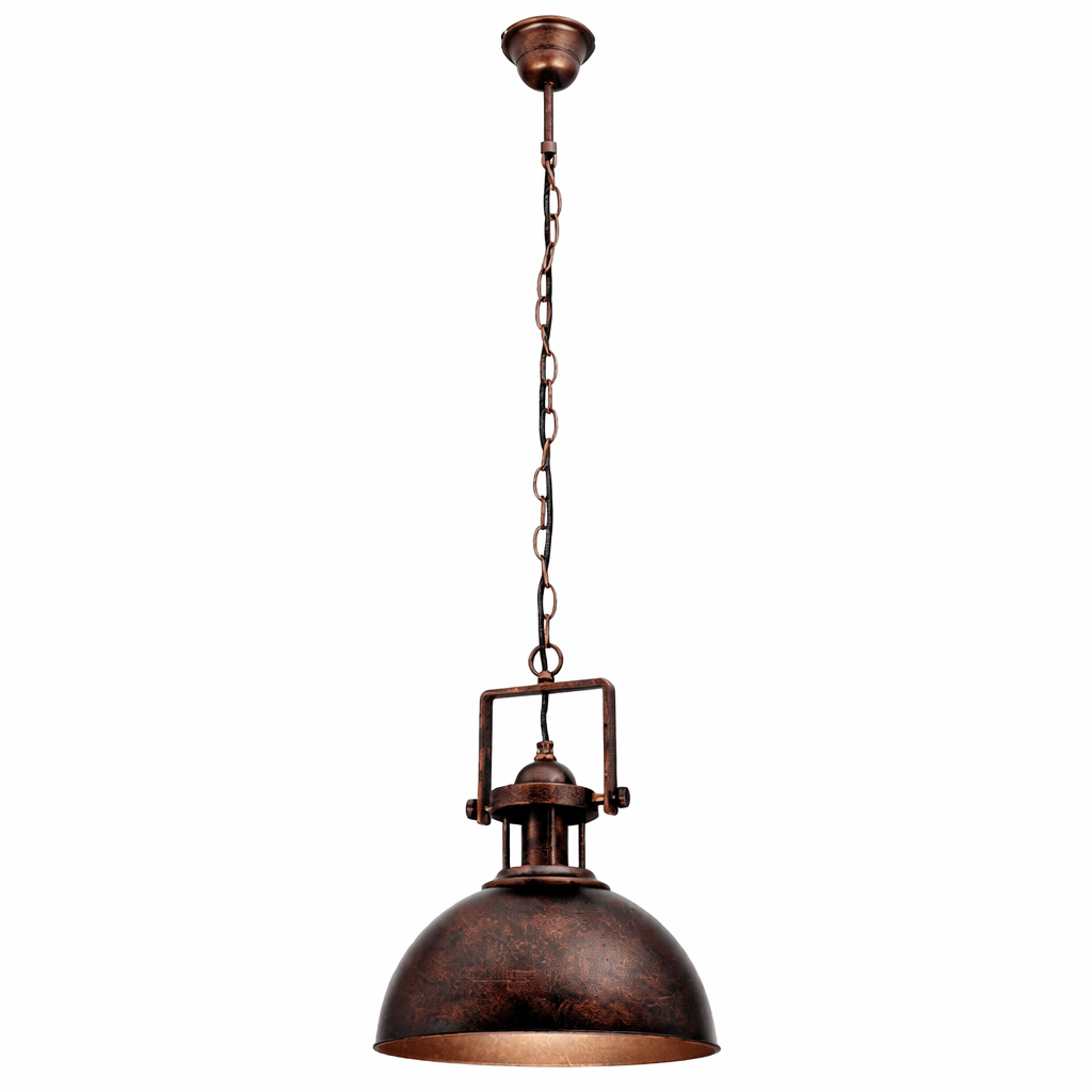 Metal Pendant Black Gold