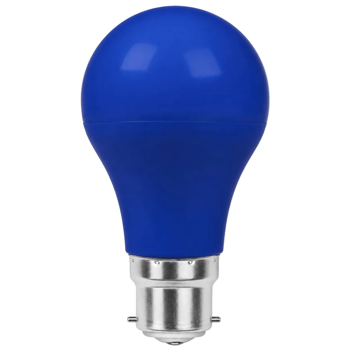 3W A60 LED Bulb (B22) - Blue