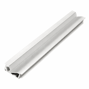Aluminium recessed cabinetry extrusion profile, showcasing a sleek design for LED strip lights.