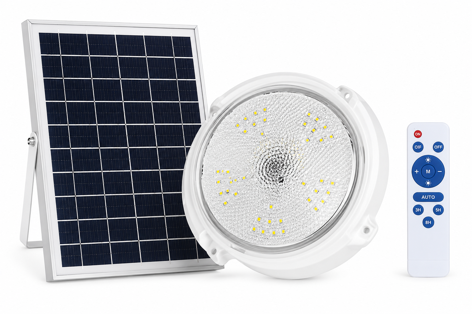 700 Lumen Solar Bulkhead Light