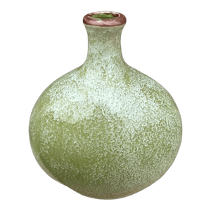 Ceramic Big Belly Vase - Rustic Green - Future Decor