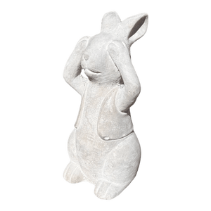 Ceramic Bunny See No Evil - Future Decor