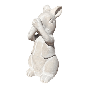Ceramic Bunny Speak No Evil - Future Decor
