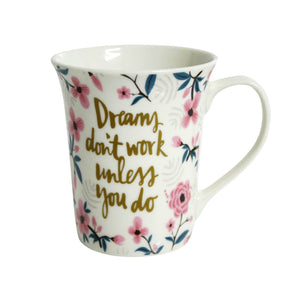 Ceramic Dreams Pink Floral Mug - Future Decor