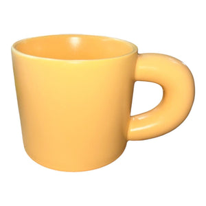 Ceramic Mug - Yellow, Thick Ear - Future Decor