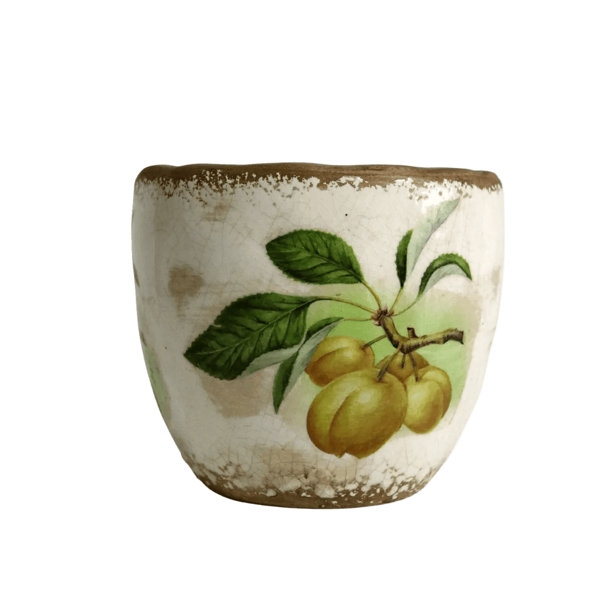 Ceramic Pot - Peach Branch