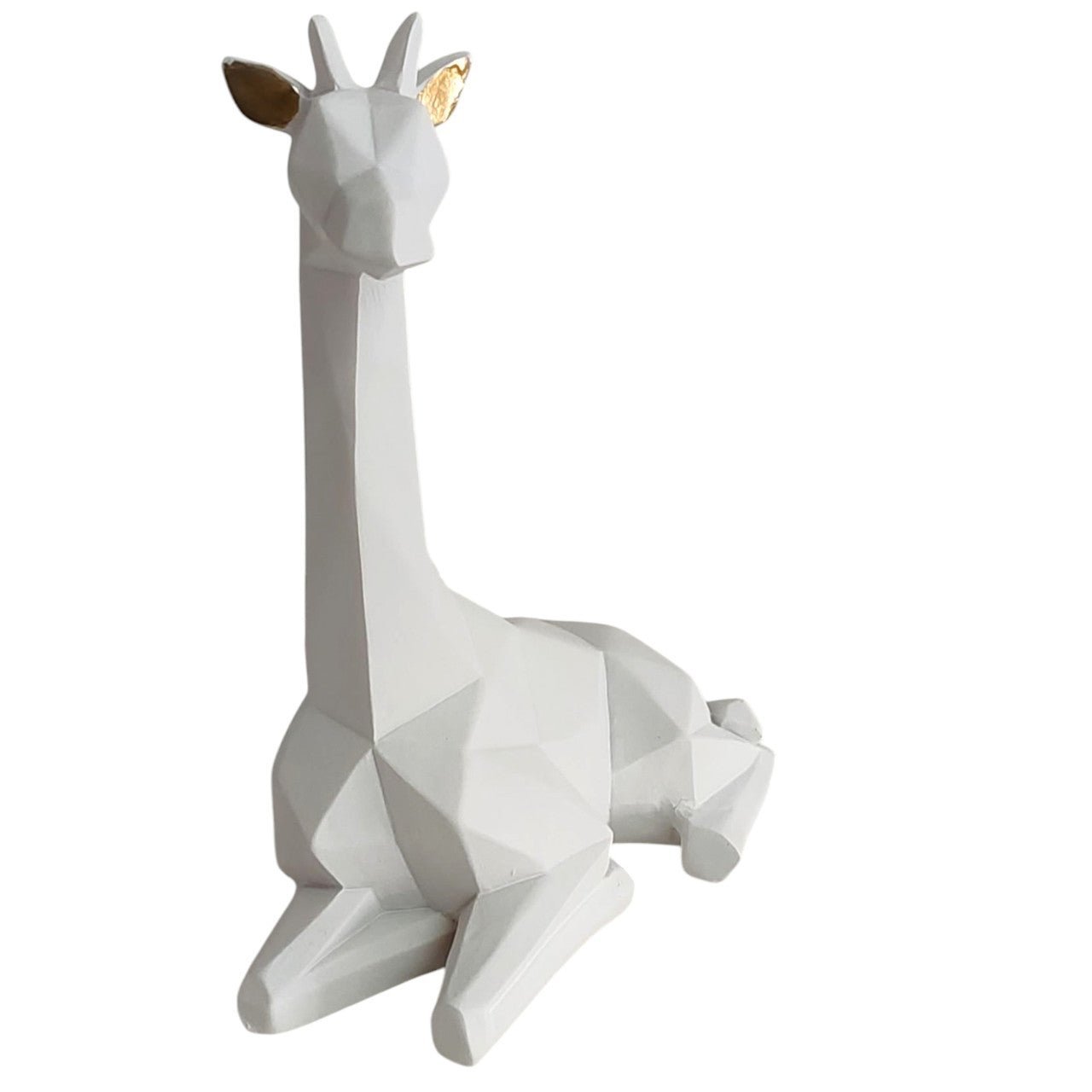 Charming Light Grey Giraffe Decor Figurine - Future Decor