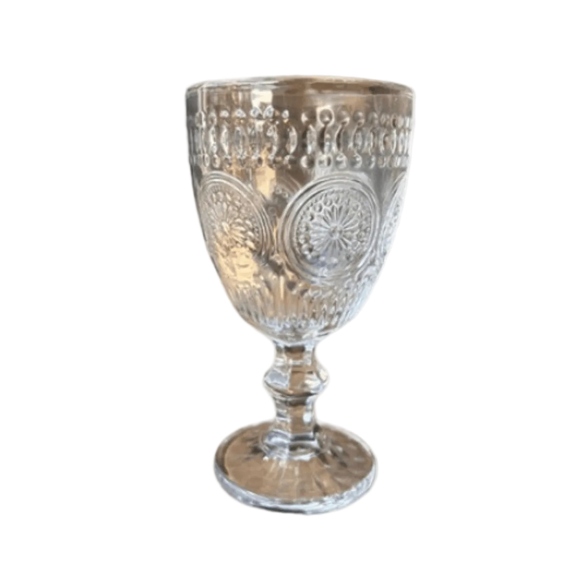 Clear Plastic Wine Glass Set of 6