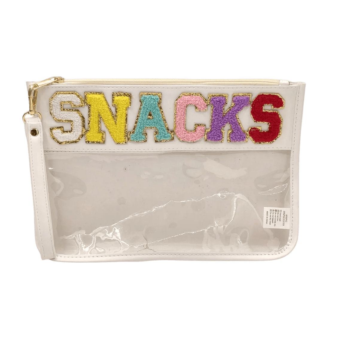Compact Travel PVC Snack Tote