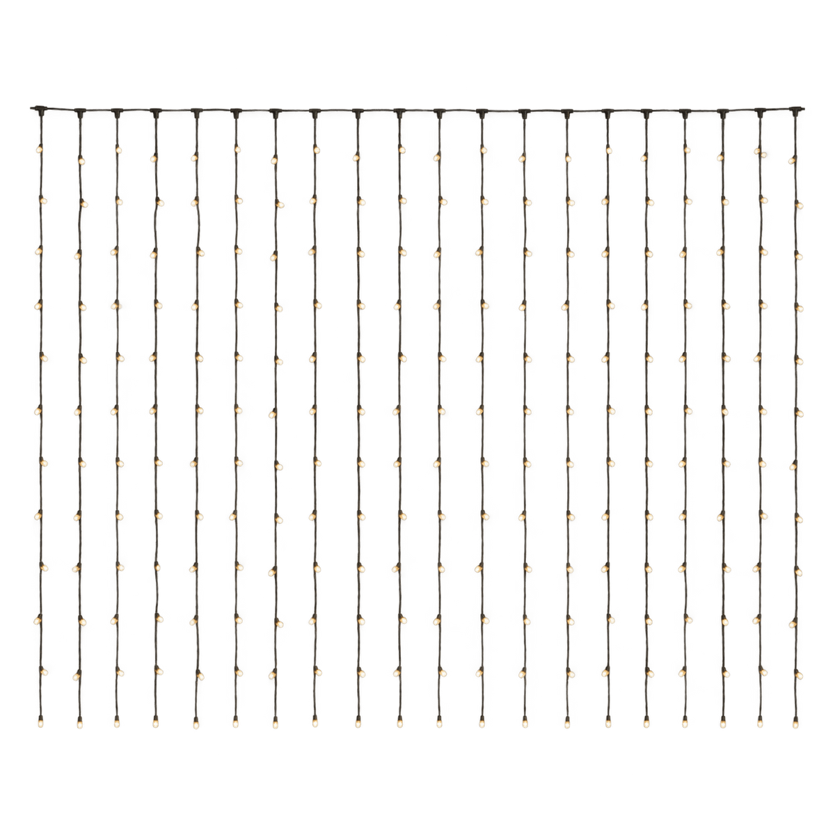 LED Curtain Lights - 2m x 3m Drop product image on a transparent background