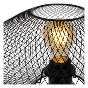 Slade Black Mesh Table Lamp - Future Light - LED Lights South Africa