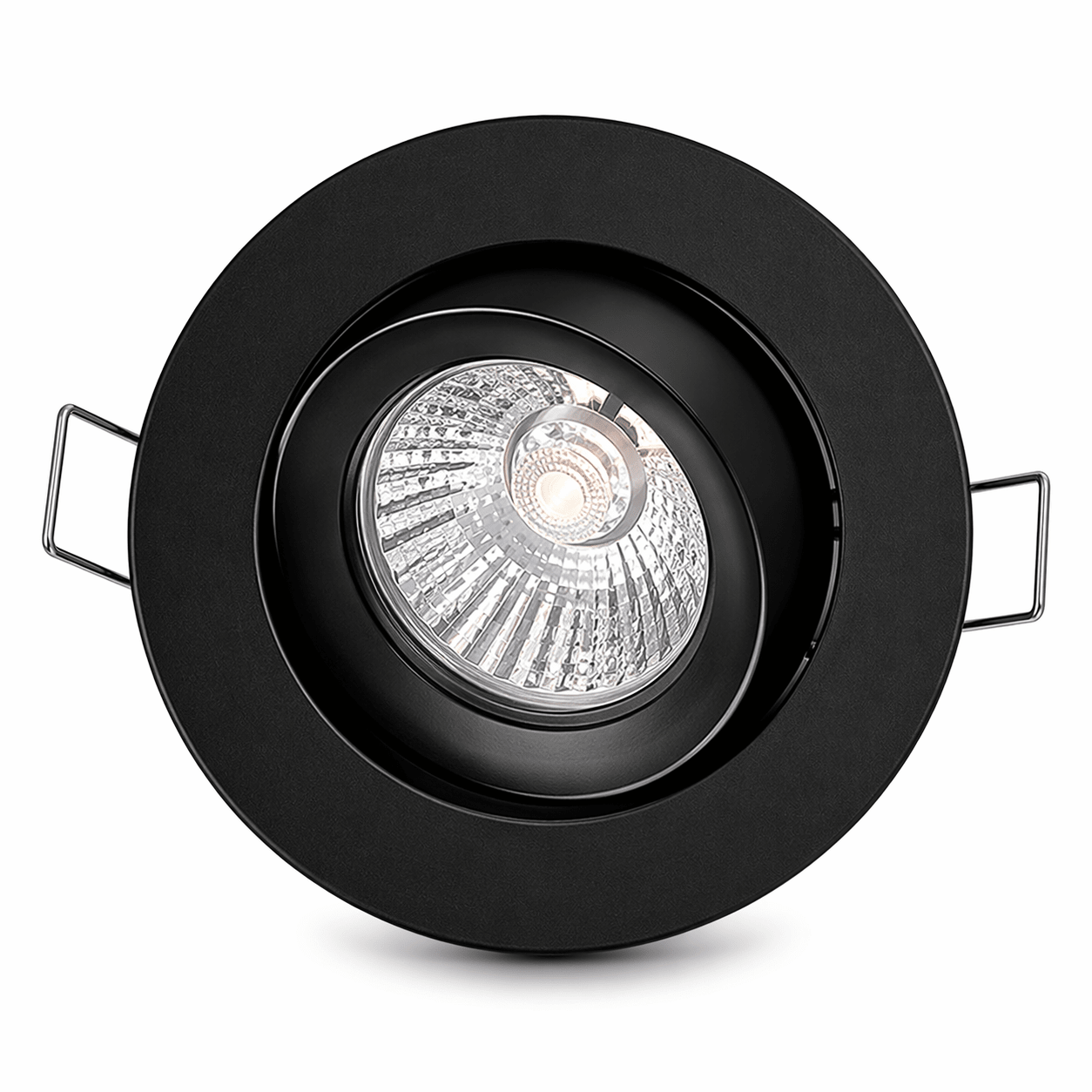 Black Outdoor GU10 Downlight Holder
