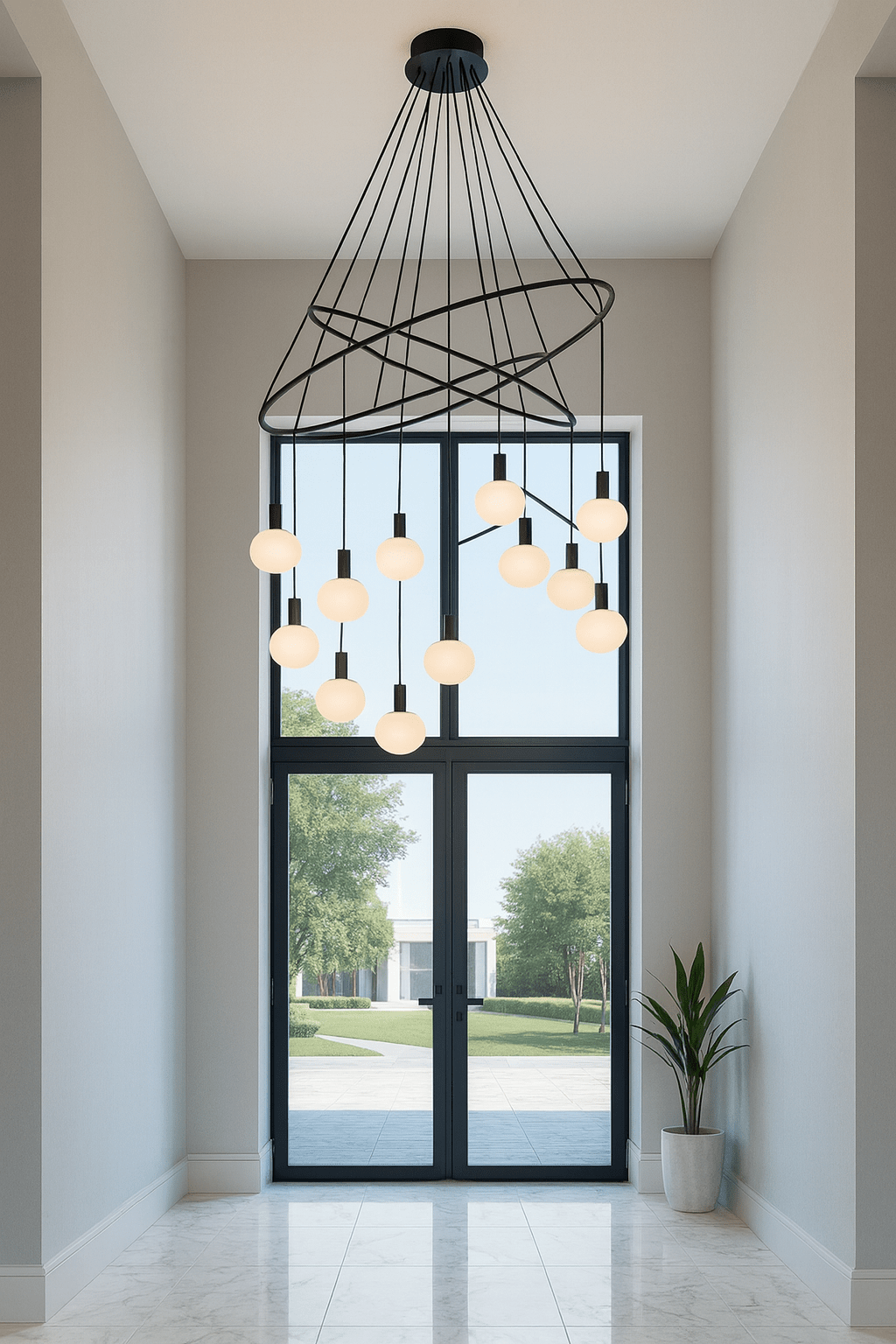 Cosmo 12 Light Chandelier