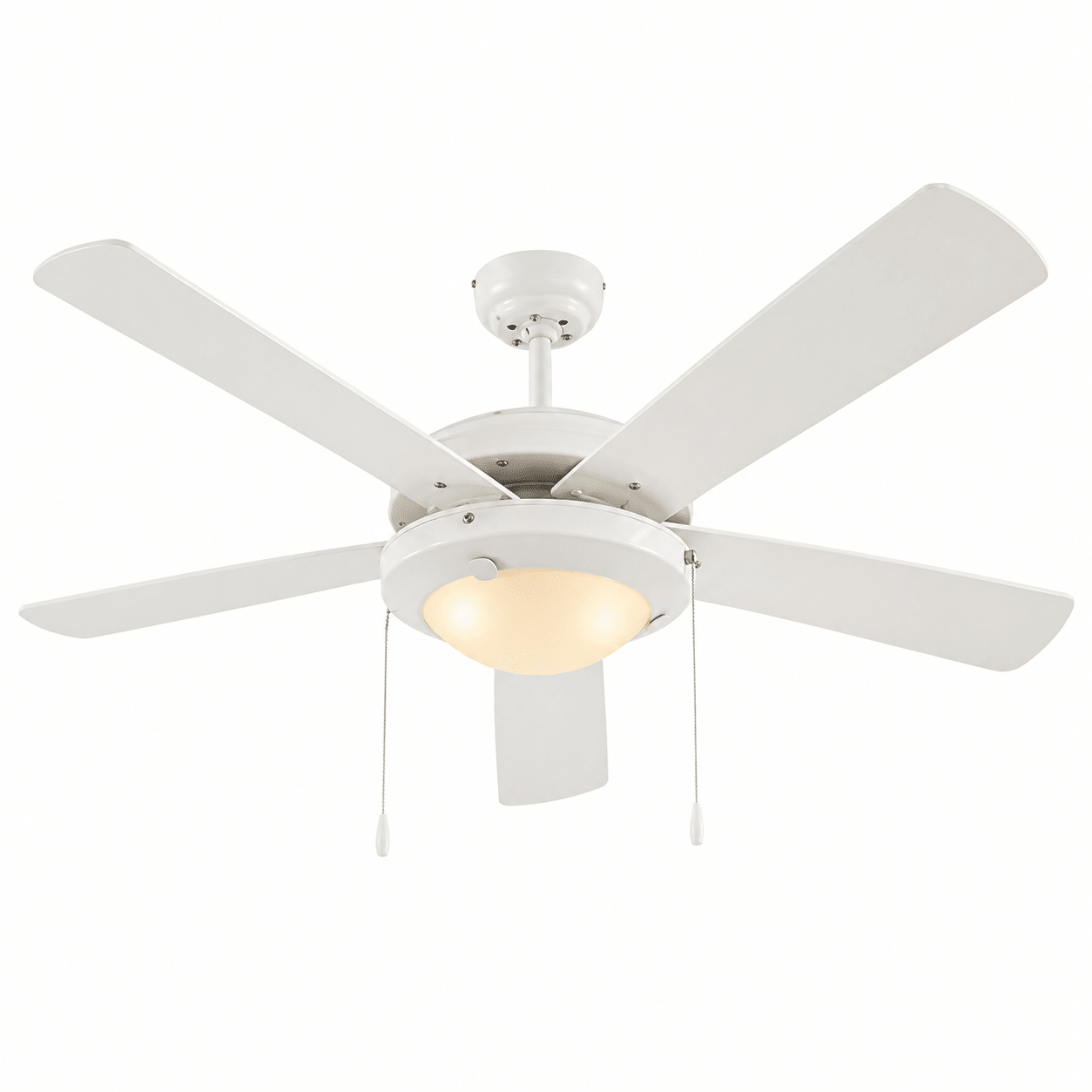 White Comet 5 Blade Ceiling Fan