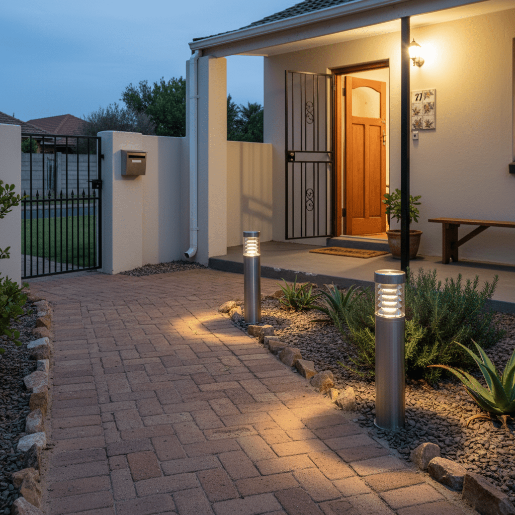 Stainless Steel Outdoor Bollard Light