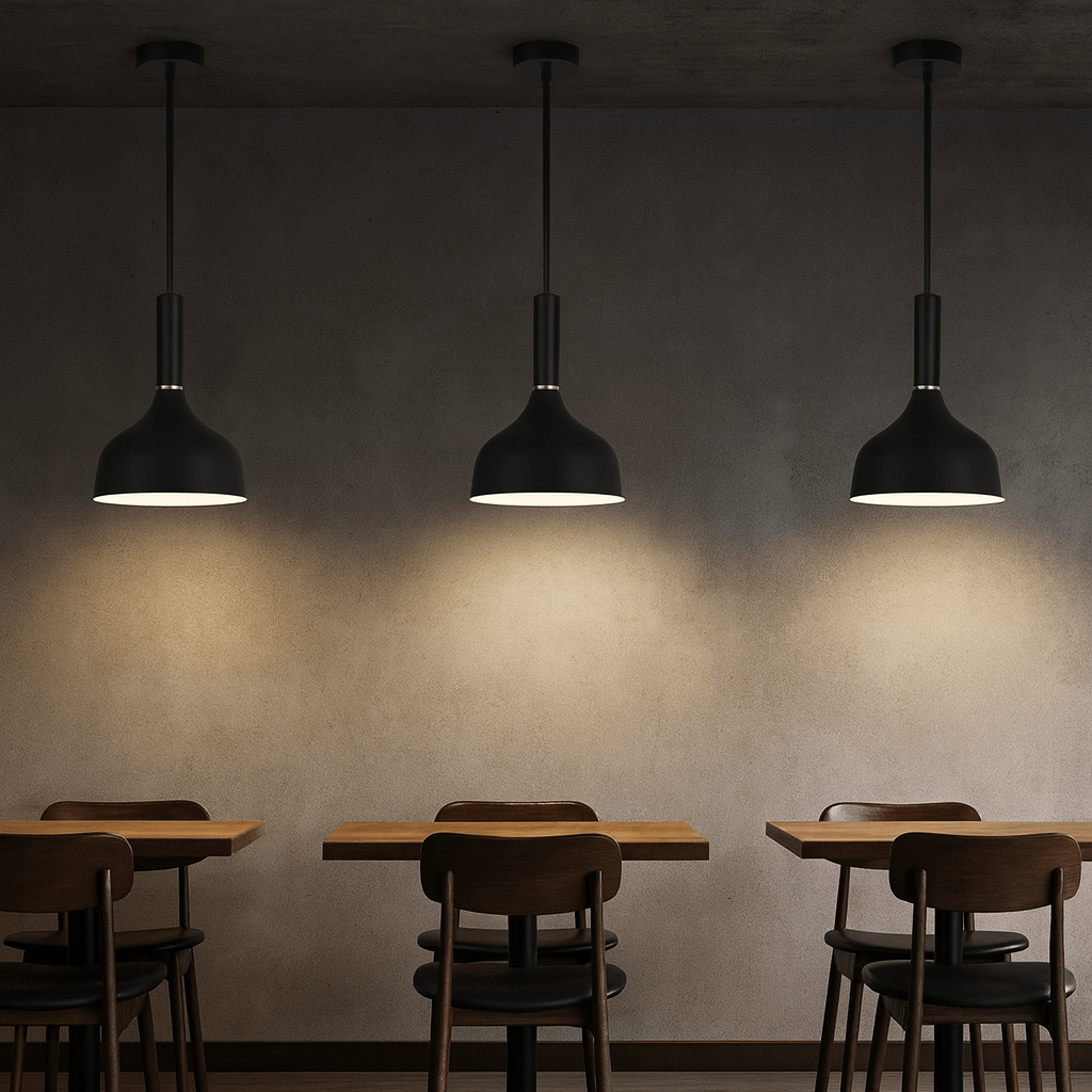 Black Metal Pendant PEN217