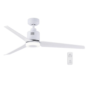 White Metal & ABS LED Ceiling Fan - additional product image