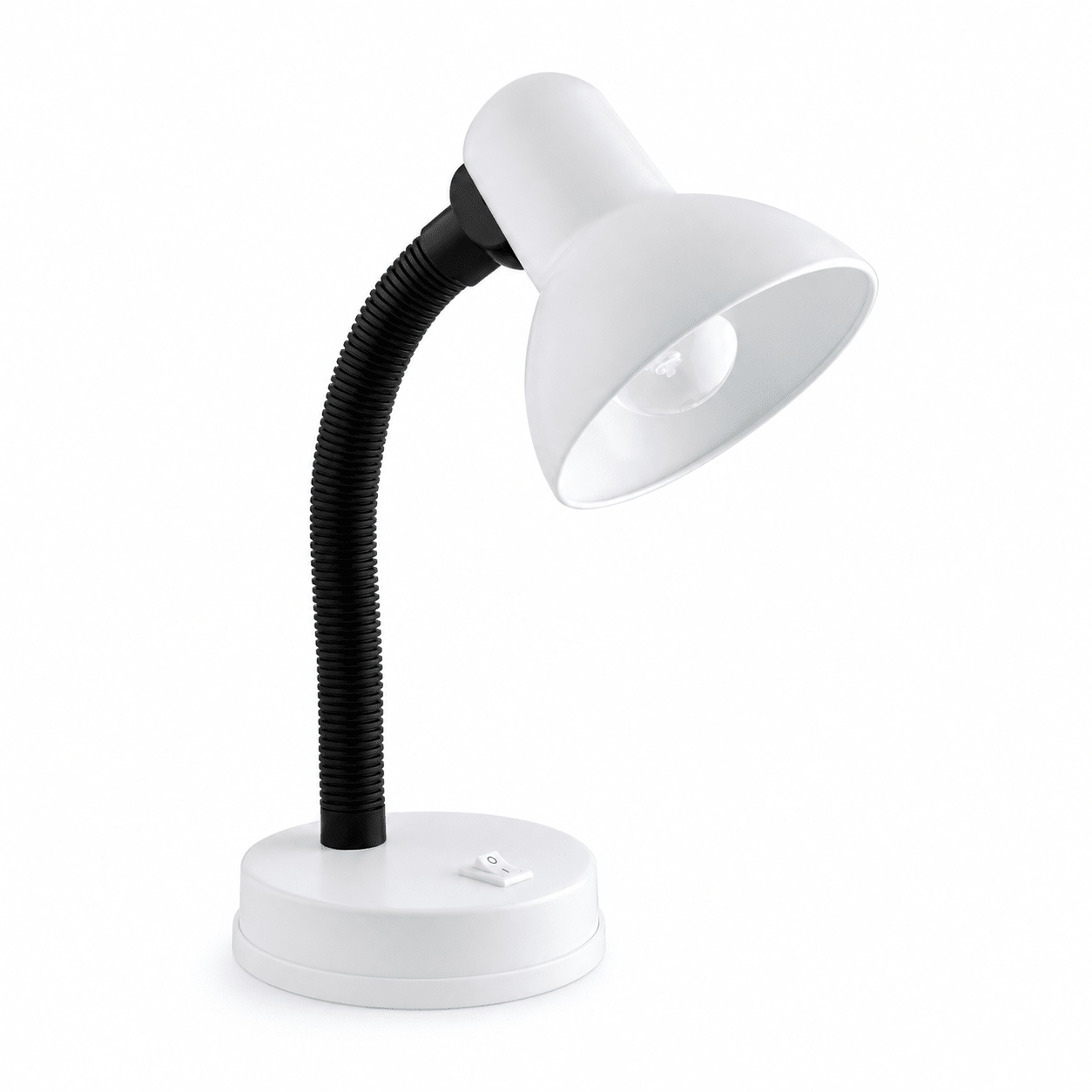 Student Desk Lamp White