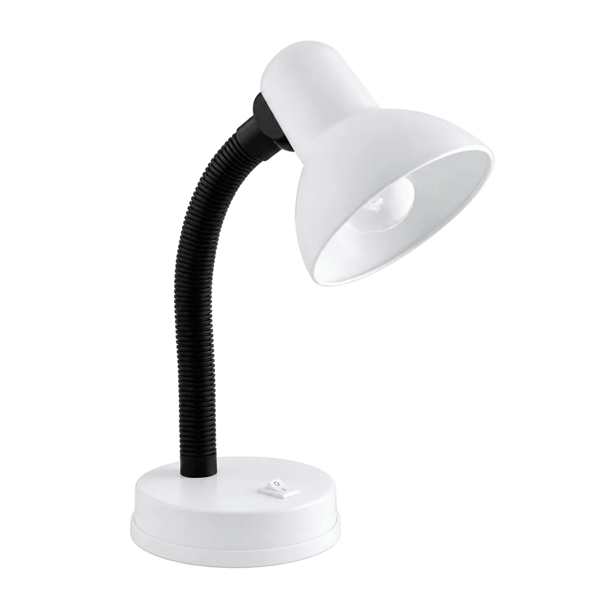 Student Desk Lamp White