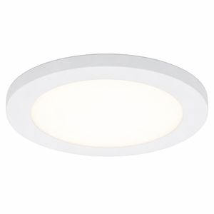 Round white CCT LED ceiling light on a white background - Motion Sensor