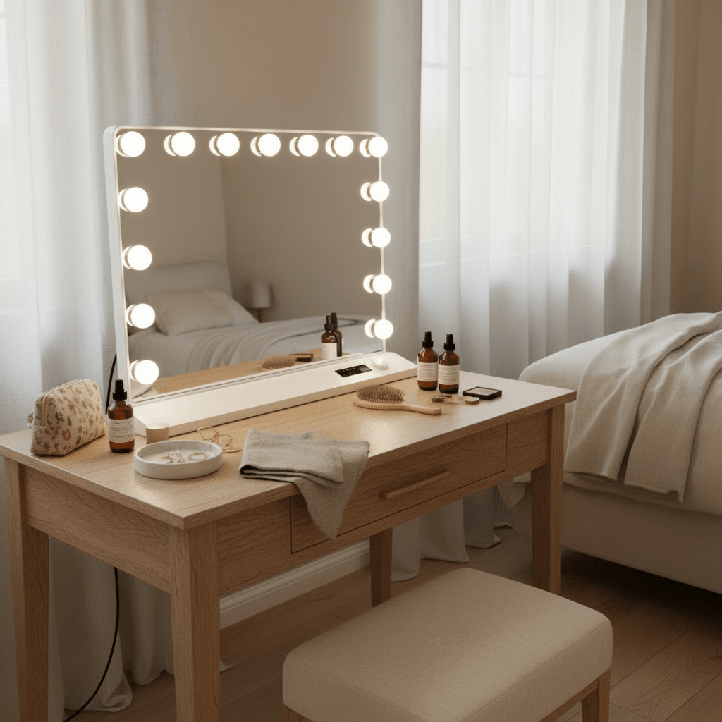 Standing Table Top LED Mirror (13.5W)