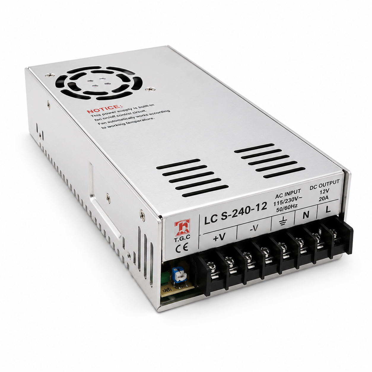 LED Power Supply - 12Vdc 240W
