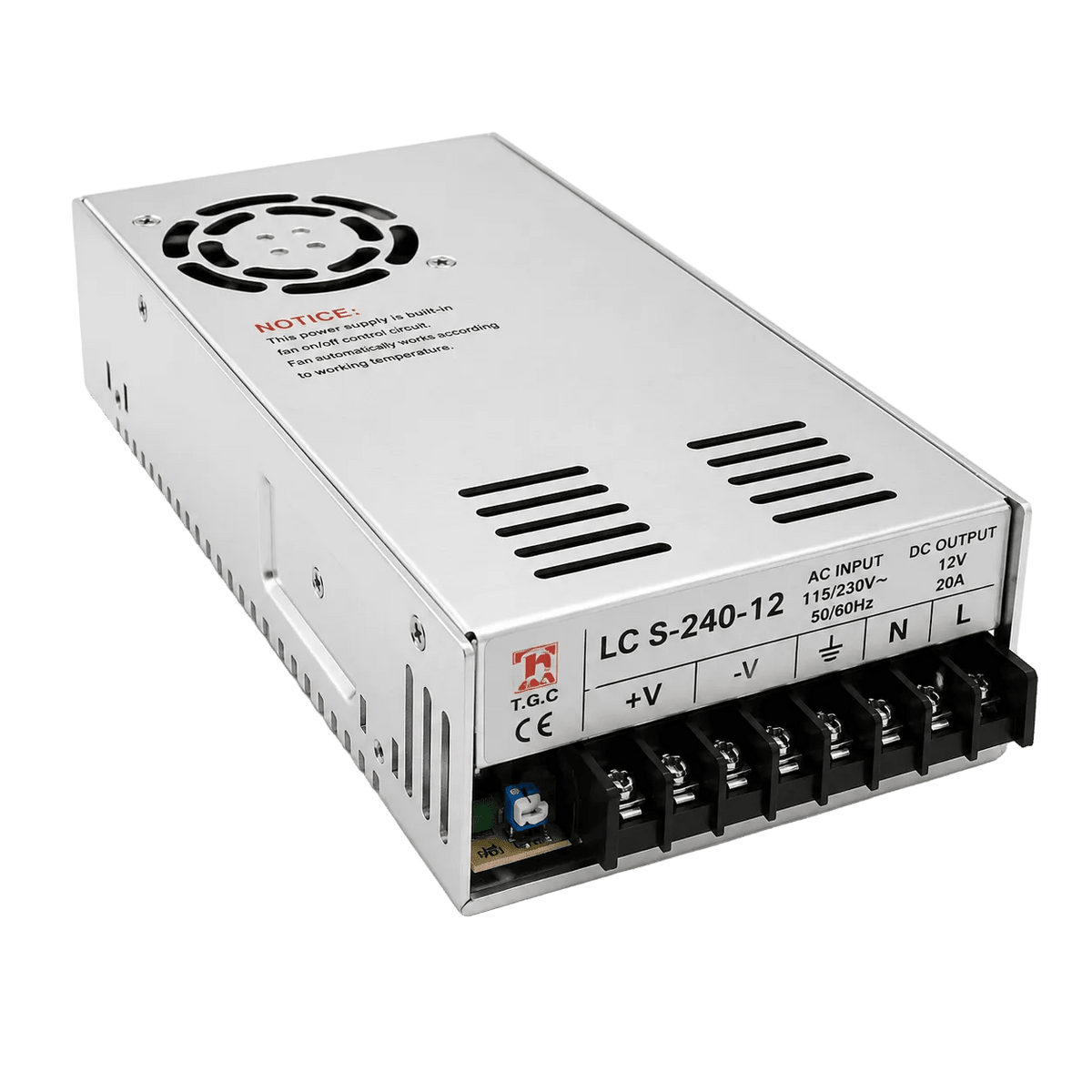 LED Power Supply - 12Vdc 240W