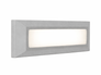 Rectangular wall light fixture on a white background