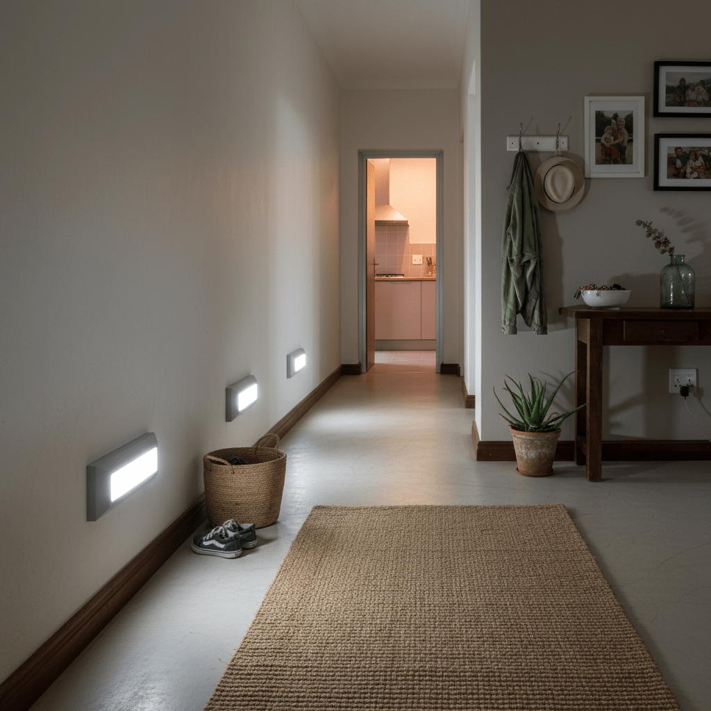 LED CCT Grey Foot Light