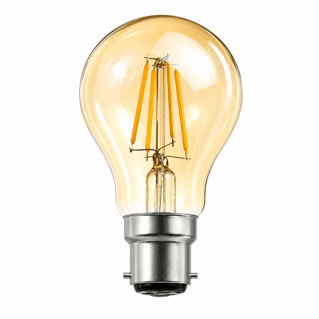 LED Filament Globe G80 6W E27 Amber