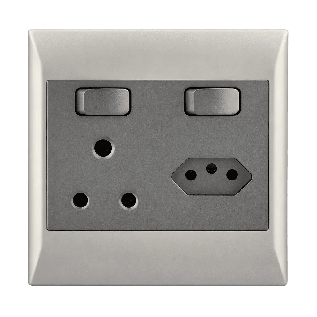 Plug - 16 Amp Plug + New RSA Socket - 4 X 4