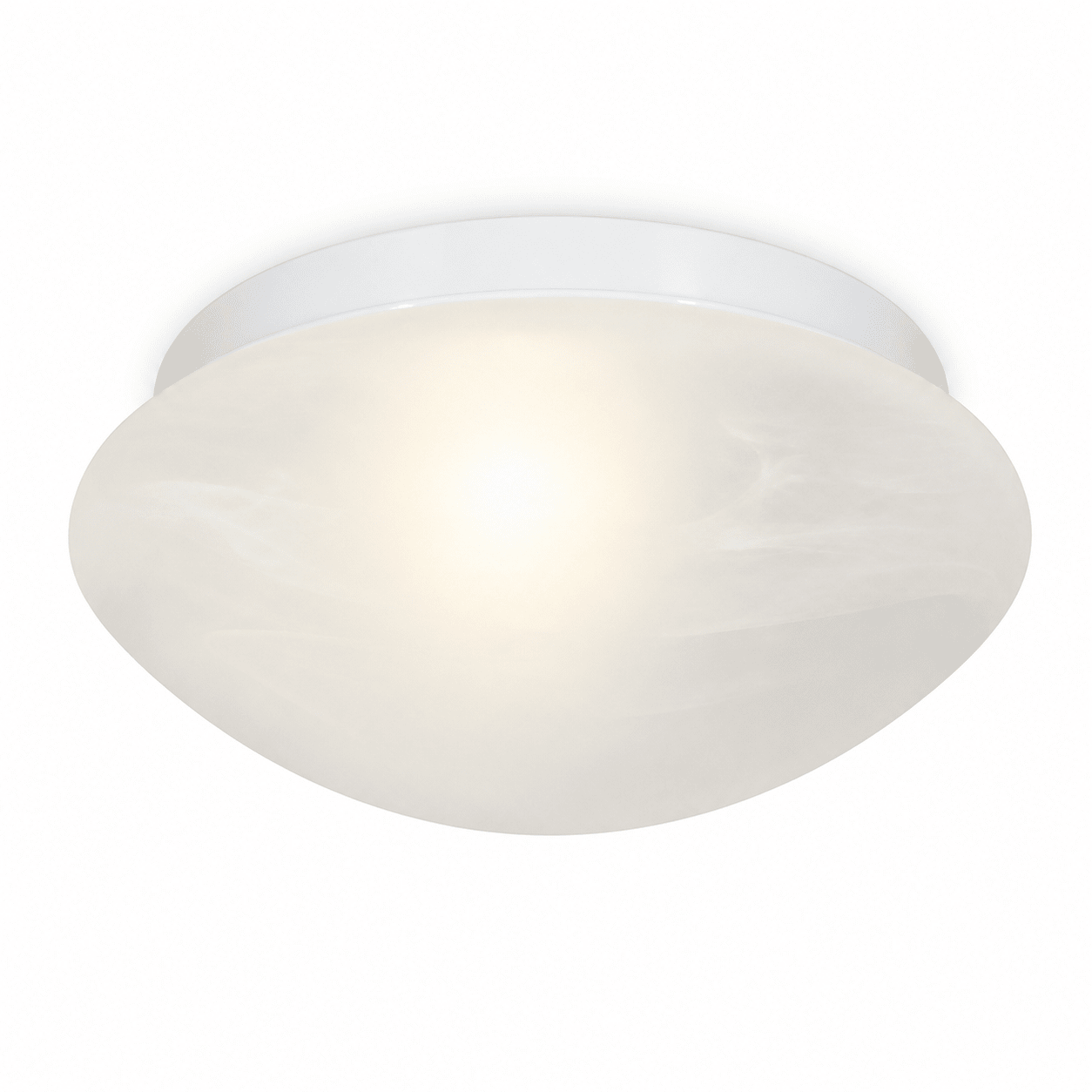 Bathroom Alabaster Ceiling Light 220mm