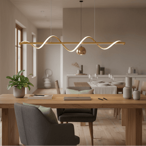 Cornelia Linear LED Pendant - Gold