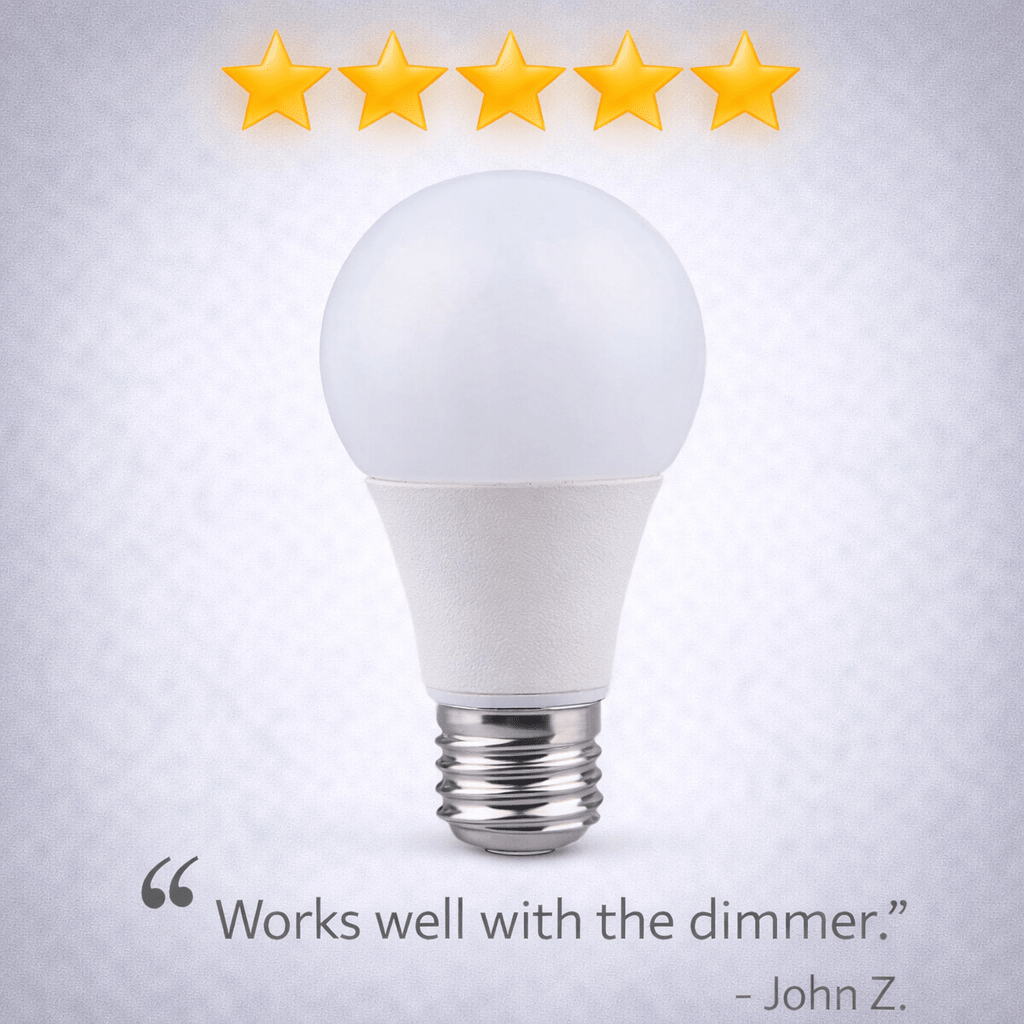 LED Bulb - Dimmable 9W A60