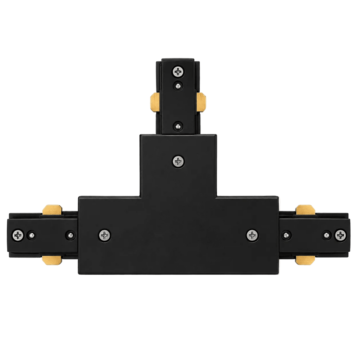 3-Wire Track Connectors - T-Connector / Black