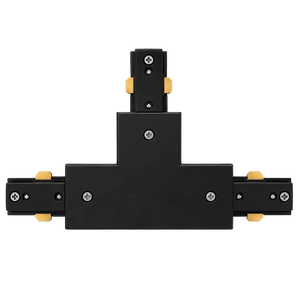 3-Wire Track Connectors - T-Connector / Black