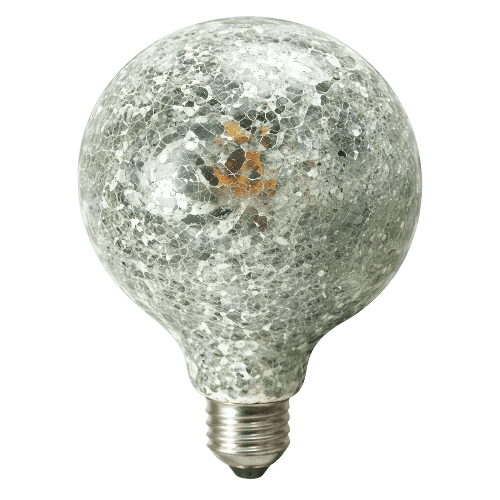 Decorative LED Bulb - 6W Mosaic - Aqua