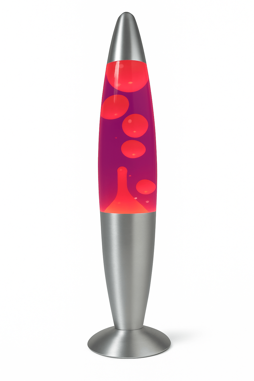 White & Pink Lava Lamp